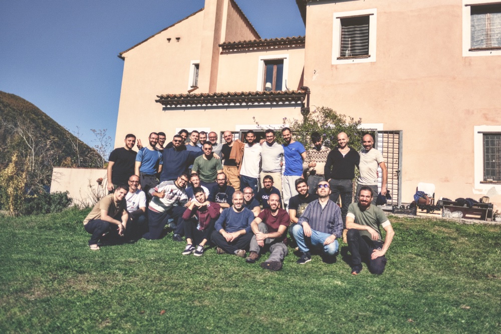 Foto di gruppo al convento
